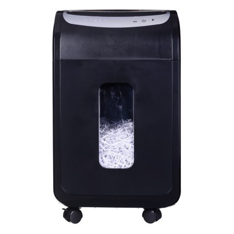 Niszczarka Activejet ASH-2502C, P-4, 28 l, ścinki 4x40 mm, czarna Niszczarka Activejet ASH-2502C, P-4, 28 l, ścinki 4x40 mm, czarna