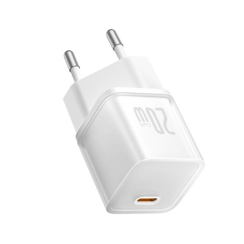 Ładowarka Baseus GaN5S 1C 20W EU (moon white)