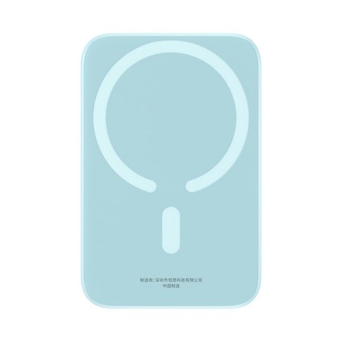 Powerbank Baseus Magnetic Mini Air 6000mAh (niebieski)