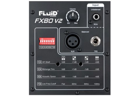 Fluid Audio FX80 V2 - Aktywny monitor studyjny Fluid Audio FX80 V2 - Aktywny monitor studyjny