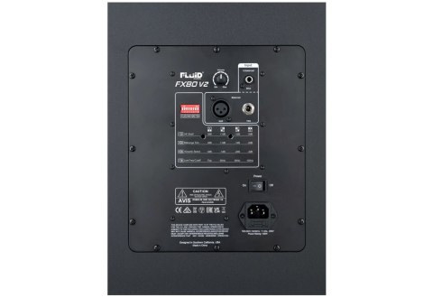 Fluid Audio FX80 V2 - Aktywny monitor studyjny Fluid Audio FX80 V2 - Aktywny monitor studyjny