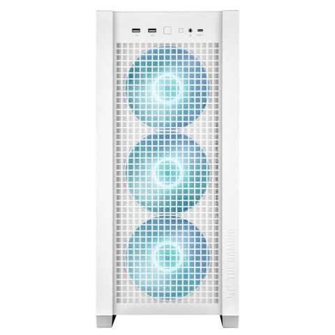 Obudowa Asus TUF GAMING GT302 TG ARGB WHITE Obudowa Asus TUF GAMING GT302 TG ARGB WHITE