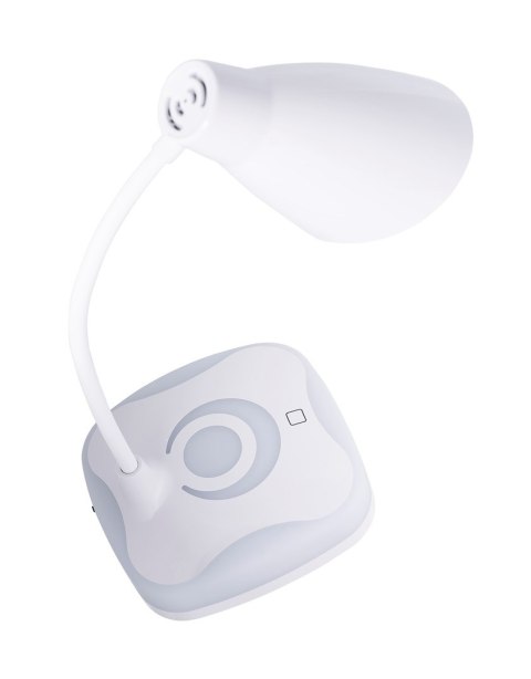 Nowoczesna lampka na biurko LED Activejet CLASSIC PLUS biała z funkcją oświetlenia nocnego Nowoczesna lampka na biurko LED Activejet CLASSIC PLUS biała z funkcją oświetlenia nocnego