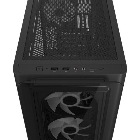 Obudowa ASUS A23 Plus ARGB black Obudowa ASUS A23 Plus ARGB black