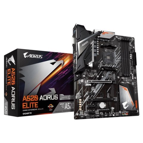 Płyta główna Gigabyte A520 AORUS ELITE Płyta główna Gigabyte A520 AORUS ELITE