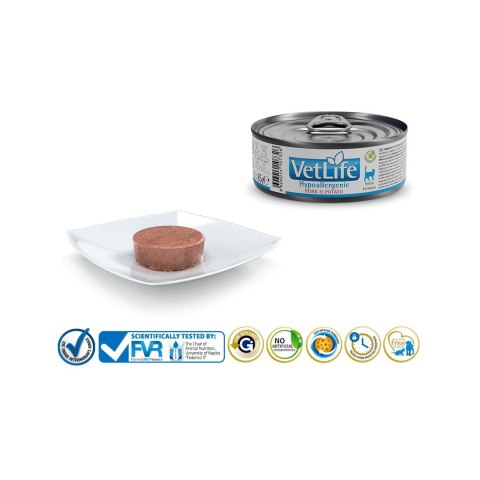 FARMINA Vet Life Hypoallergenic Pork & Potato - mokra karma dla kota - 85 g FARMINA Vet Life Hypoallergenic Pork & Potato - mokra karma dla kota - 85 g