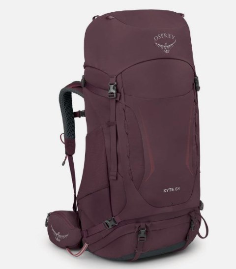 Plecak trekkingowy damski OSPREY Kyte 58 fioletowy M/L Plecak trekkingowy damski OSPREY Kyte 58 fioletowy M/L