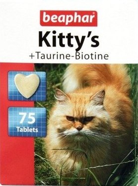 Beaphar witaminy tauryna biotyna dla kota 75tabl Beaphar witaminy tauryna biotyna dla kota 75tabl