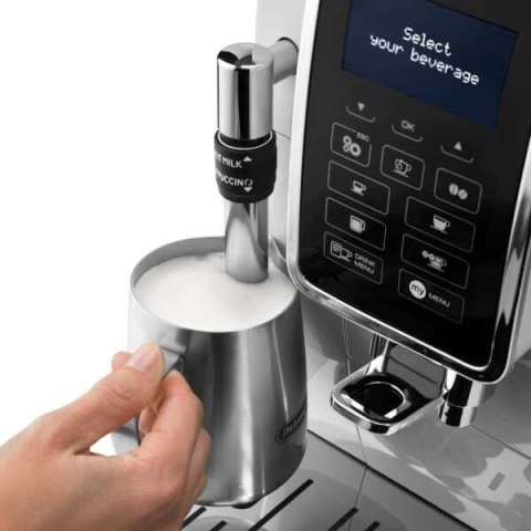 Ekspres ciśnieniowy DeLonghi ECAM 350.35.W (1450W; kolor biały) Ekspres ciśnieniowy DeLonghi ECAM 350.35.W (1450W; kolor biały)