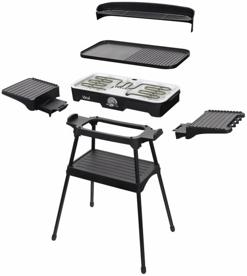 ELDOM GRILL ELEKTRYCZNY WOLNOSTOJĄCY 2W1