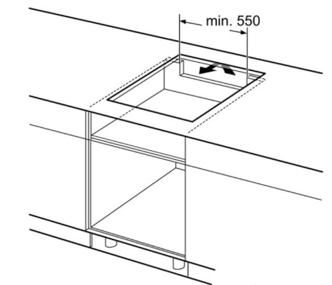 Płyta indukcyjna BOSCH PVS63KBB5E Płyta indukcyjna BOSCH PVS63KBB5E