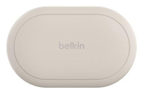 BELKIN SŁUCHAWKI BT Z OTWARTYM UCHEM CLEARFIT, KREMOWE