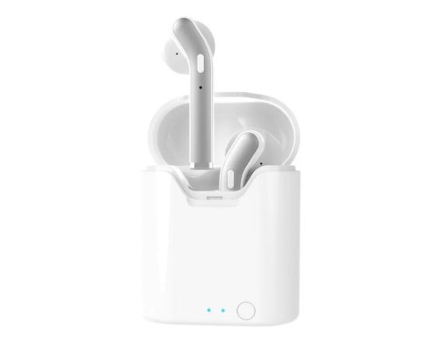 Słuchawki ART AP-TW-B2 (bezprzewodowe, z mikrofonem, TWS (microUSB) białe/srebrne) Słuchawki ART AP-TW-B2 (bezprzewodowe, z mikrofonem, TWS (microUSB) białe/srebrne)