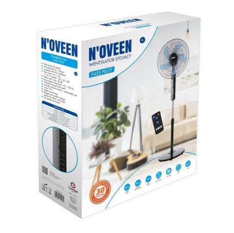 Wentylator stojący 16"/40cm NOVEEN F455 pilot 55W Wentylator stojący 16"/40cm NOVEEN F455 pilot 55W