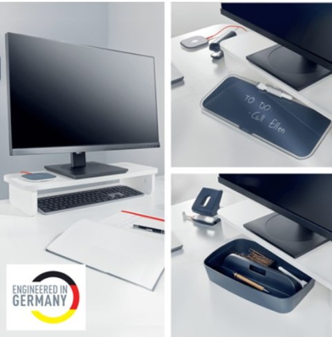 LEITZ Podstawka pod monitor Leitz Ergo, biała LEITZ Podstawka pod monitor Leitz Ergo, biała