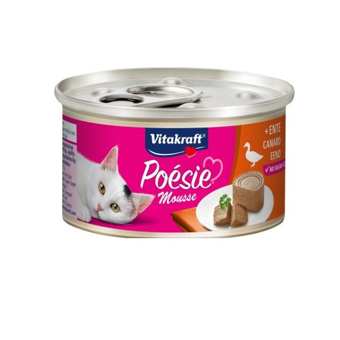VITAKRAFT POESIE MUS kaczka karma dla kota 85g VITAKRAFT POESIE MUS kaczka karma dla kota 85g
