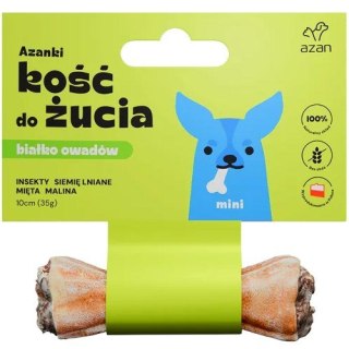 AZANKI Kość z insektami i miętą MINI 10cm