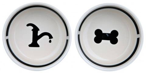 TRIXIE Miski ceramiczne na stojaku Eat on Feet 24641 TRIXIE Miski ceramiczne na stojaku Eat on Feet 24641