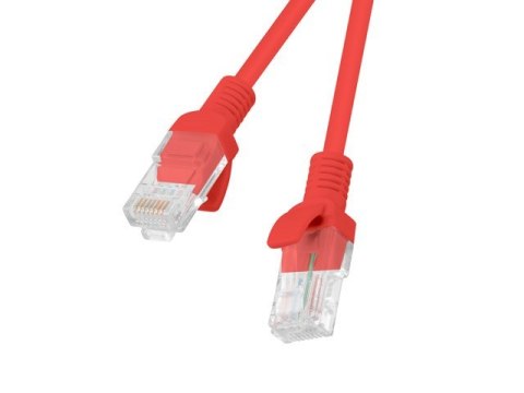 PATCHCORD KAT.6 UTP 2M CZERWONY FLUKE PASSED LANBERG 10-PACK PATCHCORD KAT.6 UTP 2M CZERWONY FLUKE PASSED LANBERG 10-PACK