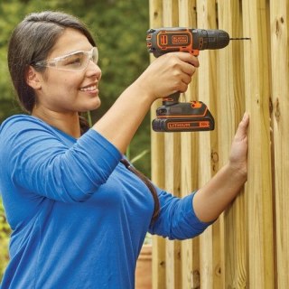 Wiertarko-wkrętarka 18V CDC18BAFC-QW BLACK+DECKER (WYPRZEDAŻ)