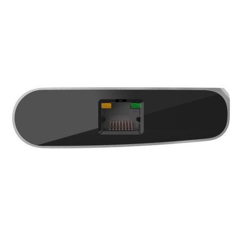 BELKIN HUB USB-C 8W1, 10 GBPS, 2X HDMI 4K SZARY BELKIN HUB USB-C 8W1, 10 GBPS, 2X HDMI 4K SZARY