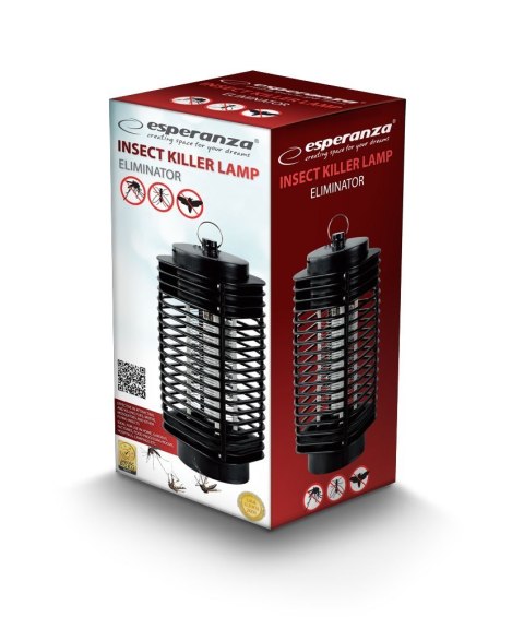 Lampa owadobójcza Esperanza Eliminator EHQ002 Lampa owadobójcza Esperanza Eliminator EHQ002