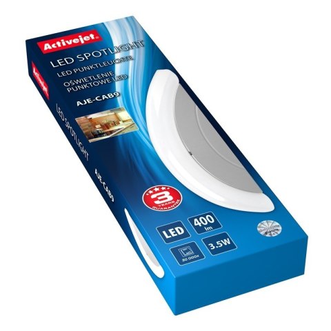 Oświetlenie punktowe LED Activejet (3.5 W) Oświetlenie punktowe LED Activejet (3.5 W)