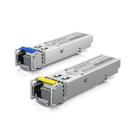 Wkładka SFP Ubiquiti 1 Gbps Bidirectional Single-Mode Optical Module 2-pack Wkładka SFP Ubiquiti 1 Gbps Bidirectional Single-Mode Optical Module 2-pack