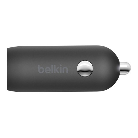 BELKIN ŁADOWARKA SAMOCHODOWA 30W USB-C, PD,PPS, CZARNA + KABEL USB-C BELKIN ŁADOWARKA SAMOCHODOWA 30W USB-C, PD,PPS, CZARNA + KABEL USB-C