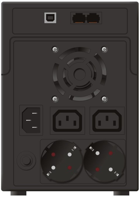 POWER WALKER UPS LINE-IN VI 2200 SH 2200VA, 2X SCHUKO+2X IEC C13, RJ11/45, USB POWER WALKER UPS LINE-IN VI 2200 SH 2200VA, 2X SCHUKO+2X IEC C13, RJ11/45, USB