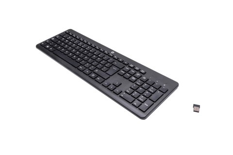 Klawiatura HP 230 Wireless Keyboard bezprzewodowa czarna 3L1E7AA Klawiatura HP 230 Wireless Keyboard bezprzewodowa czarna 3L1E7AA