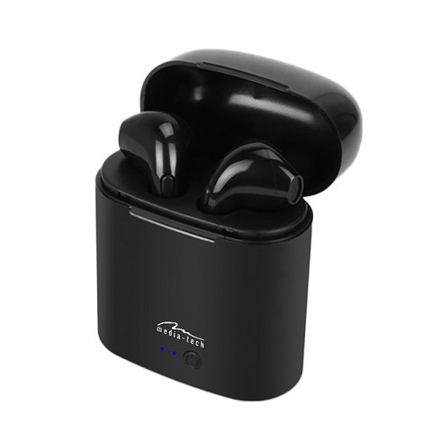 Słuchawki Media tech MT3589K (douszne; Bluetooth; z wbudowanym mikrofonem; kolor czarny Słuchawki Media tech MT3589K (douszne; Bluetooth; z wbudowanym mikrofonem; kolor czarny