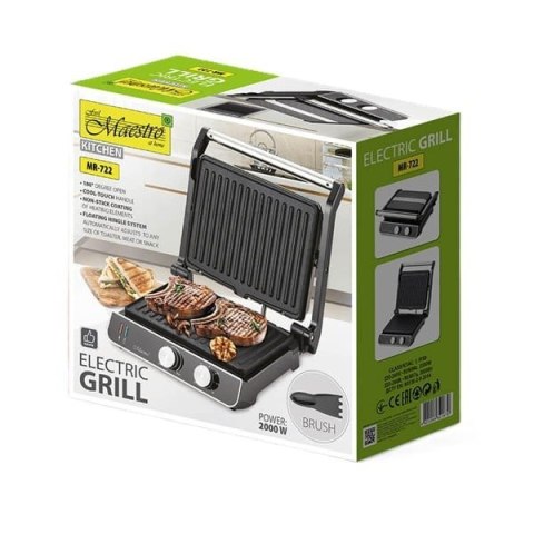 Grill elektryczny 2000W MAESTRO MR-722 Grill elektryczny 2000W MAESTRO MR-722