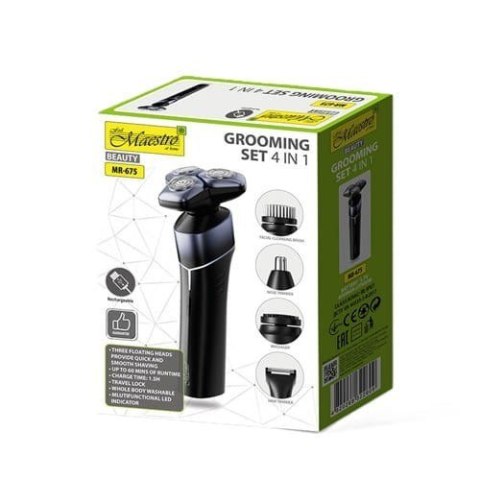 Zestaw do golenia 5w1 USB MAESTRO MR-675 Zestaw do golenia 5w1 USB MAESTRO MR-675