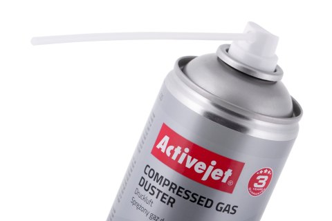 Activejet AOC-200 Sprężone powietrze (400 ml) Niezbędny w każdym biurze, i każdemu użytkownikowi komputera, uniwersalny środek c Activejet AOC-200 Sprężone powietrze (400 ml) Niezbędny w każdym biurze, i każdemu użytkownikowi komputera, uniwersalny środek c