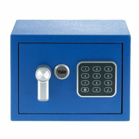 Yale Mini Electronic Safe Blue Sejf podstawowy YSV mini niebieski Yale Mini Electronic Safe Blue Sejf podstawowy YSV mini niebieski