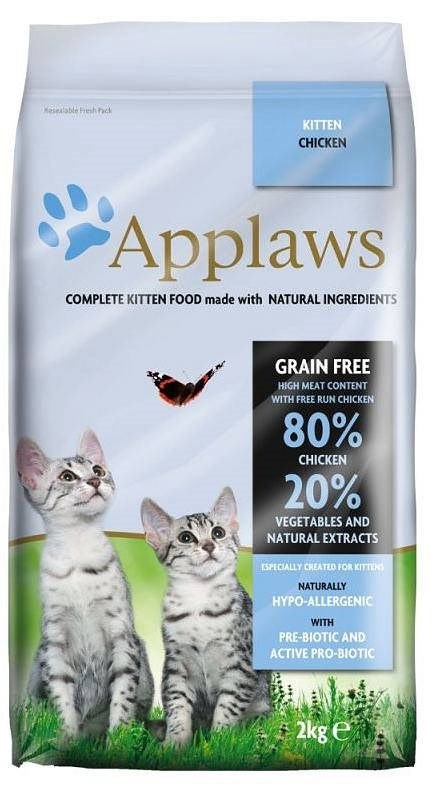 APPLAWS CAT Kitten Kurczak - karma dla kociąt z wysoką zawartością mięsa - 2kg APPLAWS CAT Kitten Kurczak - karma dla kociąt z wysoką zawartością mięsa - 2kg