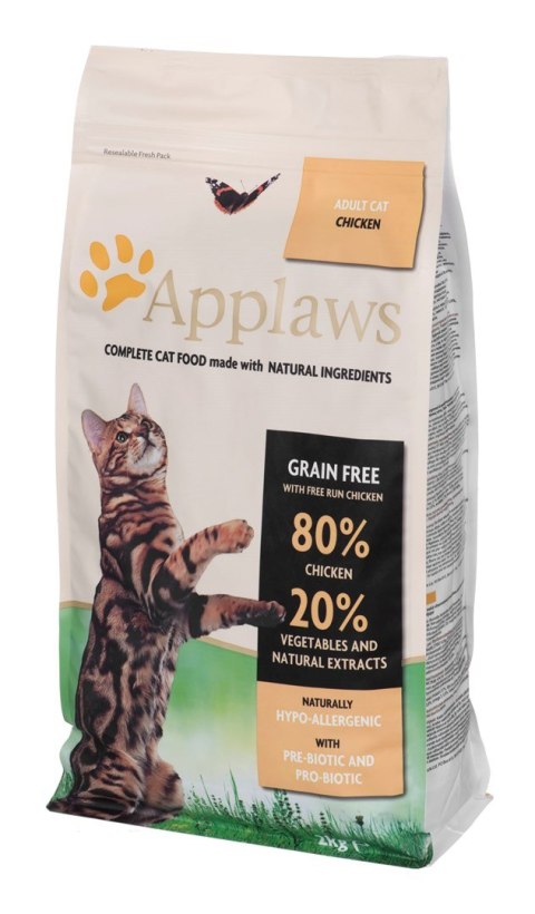 APPLAWS CAT Kurczak - sucha karma dla kota z wysoką zawartością mięsa - 2kg APPLAWS CAT Kurczak - sucha karma dla kota z wysoką zawartością mięsa - 2kg