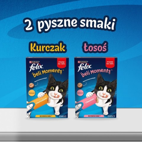 PURINA FELIX Deli Moments Salmon 4x10g PURINA FELIX Deli Moments Salmon 4x10g