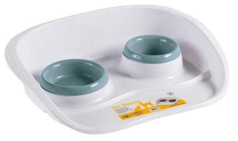 KERBL Podstawka z miskami , 1 x 300 ml, 1 x 250 ml KERBL Podstawka z miskami , 1 x 300 ml, 1 x 250 ml