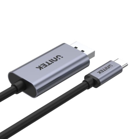 UNITEK ADAPTER USB-C - DP 1.2 4K@60HZ,1,8M, V1409A UNITEK ADAPTER USB-C - DP 1.2 4K@60HZ,1,8M, V1409A