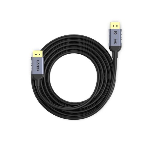 UNITEK KABEL DISPLAYPORT 2.1 8K@120HZ 3M UNITEK KABEL DISPLAYPORT 2.1 8K@120HZ 3M