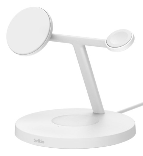 BELKIN BOOSTCHARGE PRO 3IN1 MAGSAFE 15W QI2,BIAŁA BELKIN BOOSTCHARGE PRO 3IN1 MAGSAFE 15W QI2,BIAŁA