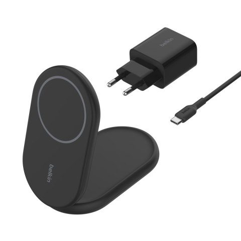 BELKIN ŁADOWARKA MAGSAFE QI2 15W CZARNA ZASILACZ