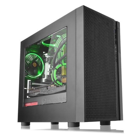 Obudowa Thermaltake Versa H18 Window CA-1J4-00S1WN-00 (Mini ITX; kolor czarny)