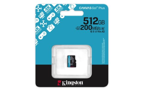 KINGSTON microSDXC Canvas Go Plus 512GB KINGSTON microSDXC Canvas Go Plus 512GB