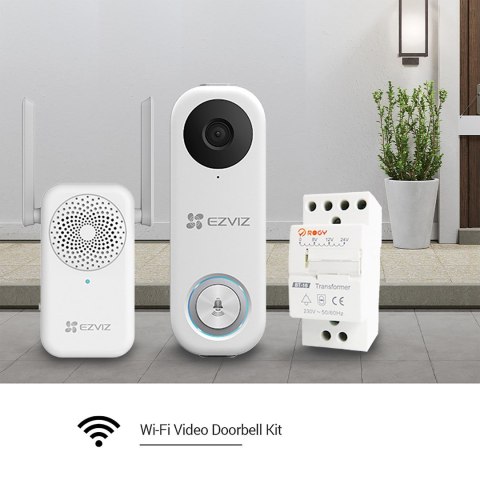 Zestaw dzwonek WiFi + gong EZVIZ CS-DB1C Kit