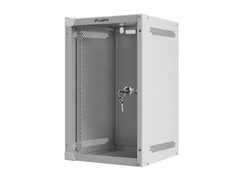 Szafa rack Lanberg WF10-2309-10S (9U; 462mm / 280mm / 310 mm; wisząca; Szklane; 10"; kolor szary) Szafa rack Lanberg WF10-2309-10S (9U; 462mm / 280mm / 310 mm; wisząca; Szklane; 10"; kolor szary)