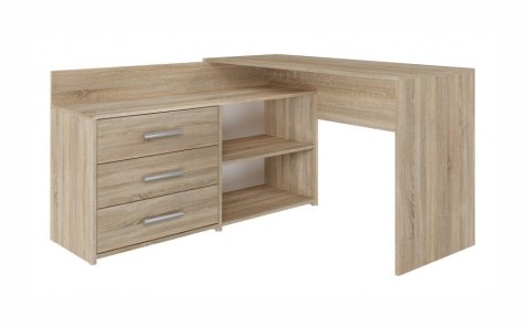Biurko narożne + komoda DANY 120x50xH76 sonoma Biurko narożne + komoda DANY 120x50xH76 sonoma