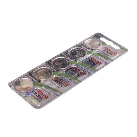 MAXELL Bateria specjalistyczna CR2025, 5 szt. MAXELL Bateria specjalistyczna CR2025, 5 szt.